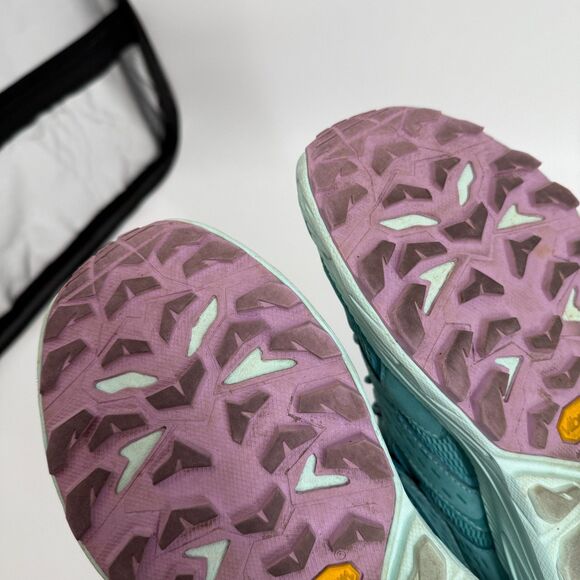 Hoka One One Anacapa 2 Low GTX Gore-Tex Women 9 B Waterproof Hiking Teal 1142830 - Picture 10 of 12